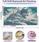 5D Extra Large Diamond Art Kits for Adults - Wolf Diamond Painting Kits for Adults Beginners, DIY Large Size Diamond Gem Art Dots Painting Kits for Home Walls Decor Gifts 27.6x16inch